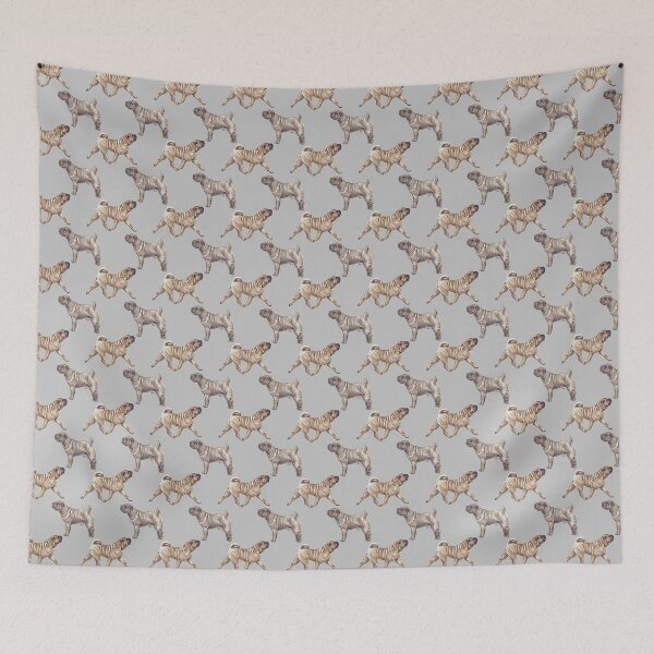 Item preview, Shar Pei - Repeat Pattern designed and sold by Amber Westwood.
