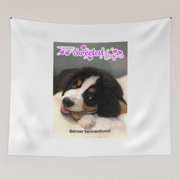 Item preview, Adorable Cute Happy Sweetest Day Bernese Mountain Dog PUPPY designed and sold by Everyday365.