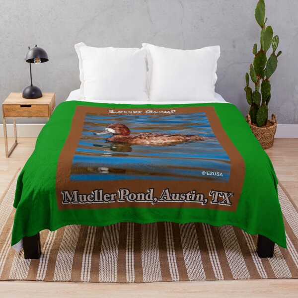 Item preview, Give Someone You Love The Bird: Lesser Scaup, Mueller Pond, Austin, Texas designed and sold by MoreEZUSA-Here.