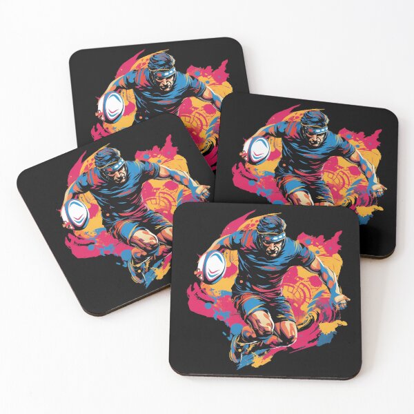 Item preview, Psychedelic Rugby Rivalry: Bone-Crushing Passion designed and sold by PsyCloth.