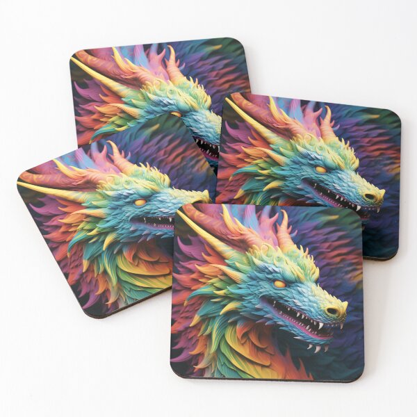 Item preview, Scales and Rainbows: The Draconic Allegory Print 3 Ignatius designed and sold by ScarsAndShadows.