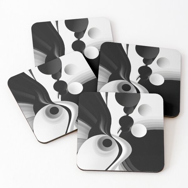 Item preview, Black and White Shapes designed and sold by artify-visions.