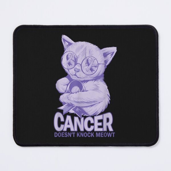 Item preview, Cancer Doesn't Knock Meowt Gastric Cancer T Shirt designed and sold by ParkerGonzales.