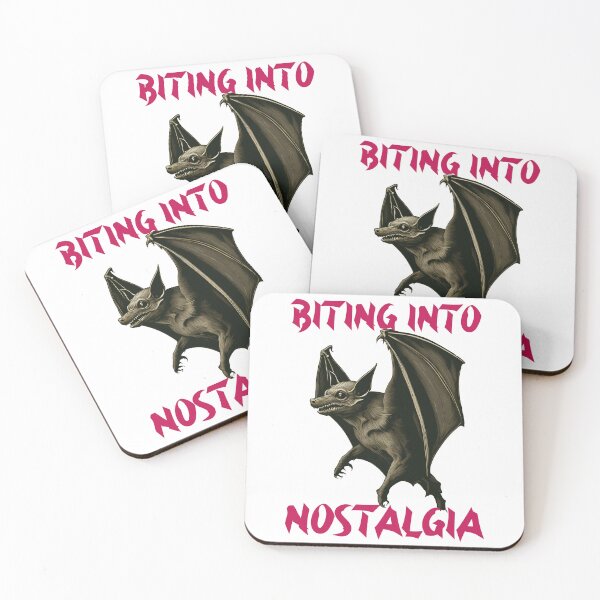 Item preview, Old Time Vampire Bat Biting Into Nostalgia  designed and sold by al21ex.