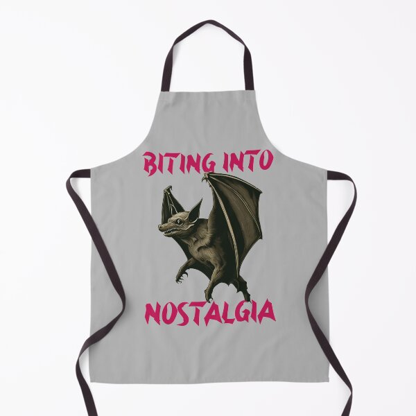 Item preview, Old Time Vampire Bat Biting Into Nostalgia designed and sold by al21ex.