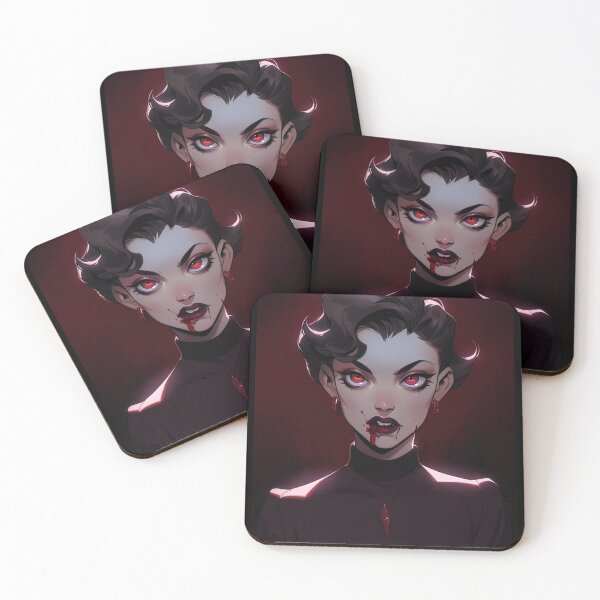 Item preview, Mature Elegant Anime Female Vampire Vixen Character designed and sold by sμ (smew).