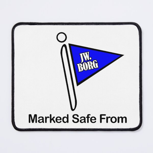 Item preview, Marked Safe From Jw Borg - Ex JW - Ex Jehovahs Witness designed and sold by ExJWMerchandise.
