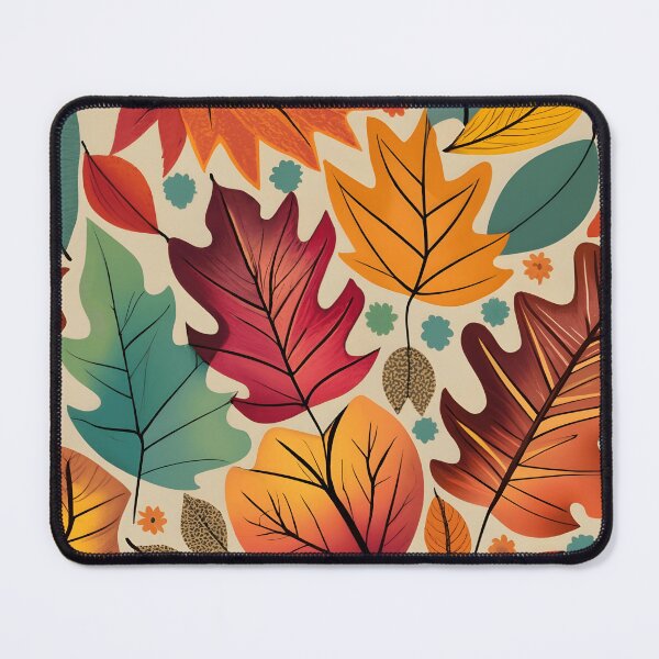 Item preview, seamless pattern autumn leaves designed and sold by deviatepolo.