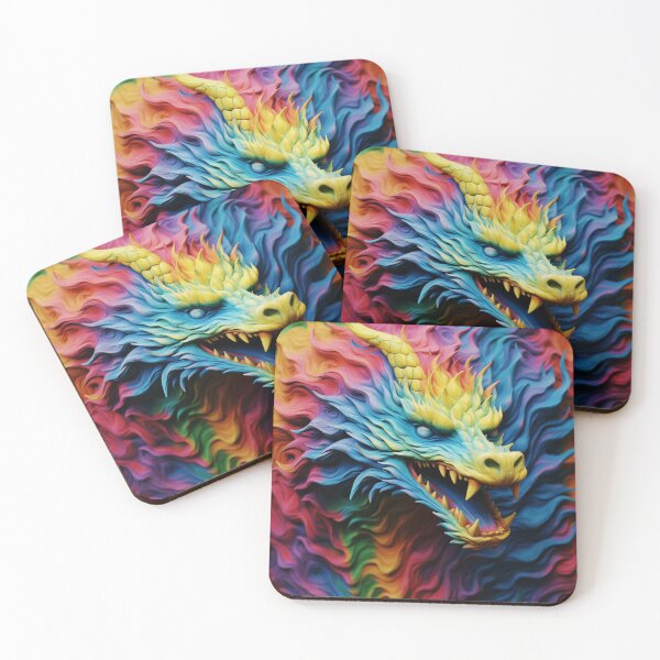 Item preview, Scales and Rainbows: The Draconic Allegory Print 4 Zephyros designed and sold by ScarsAndShadows.