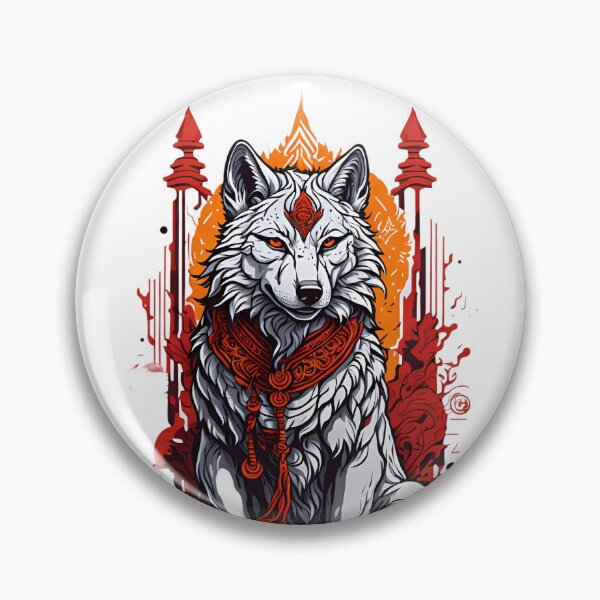 Item preview, Buddhist wolf of Tibet 8 designed and sold by RabbitPrints.