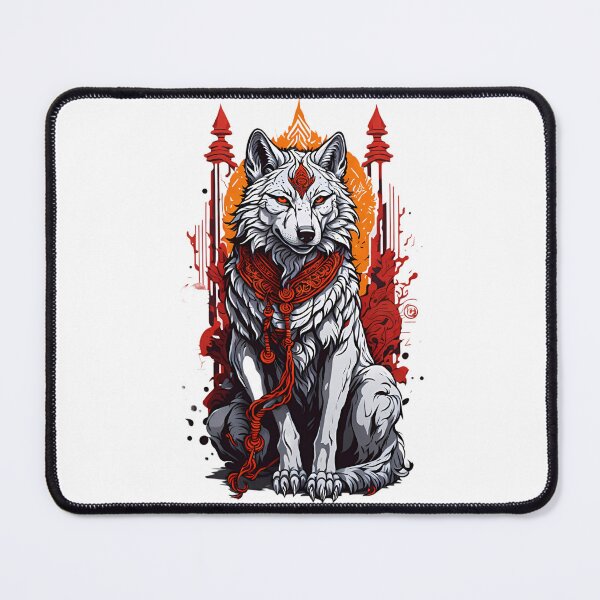 Item preview, Buddhist wolf of Tibet 8 designed and sold by RabbitPrints.