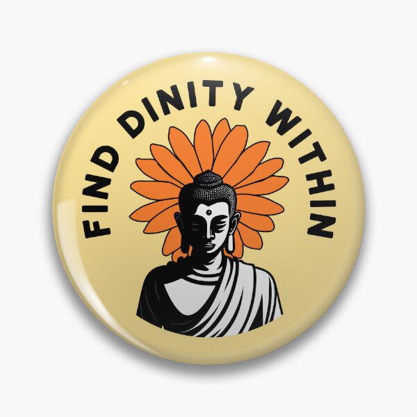 Item preview, Find Divinity Within, Buddha Graphic designed and sold by PrithviApparels.