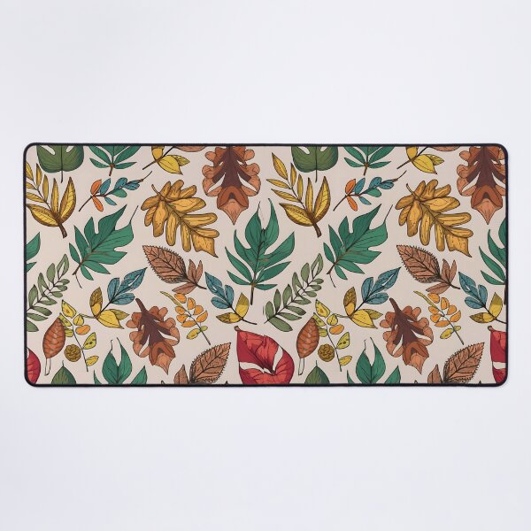 Item preview, seamless pattern autumn leaves designed and sold by deviatepolo.