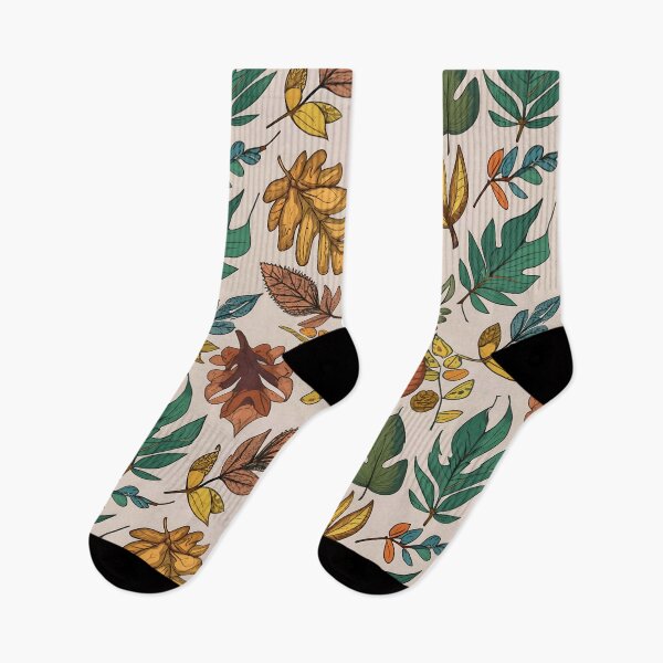 Item preview, seamless pattern autumn leaves designed and sold by deviatepolo.