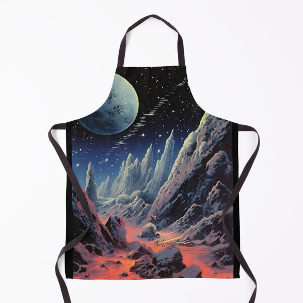 Item preview, Space Landscape of Extraterrestrial Surface, Planets and Shining Stars designed and sold by Je-we.