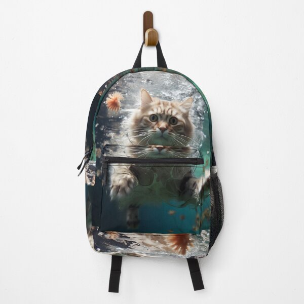 Item preview, underwater cat, swimming kitten designed and sold by Lala and Jull.