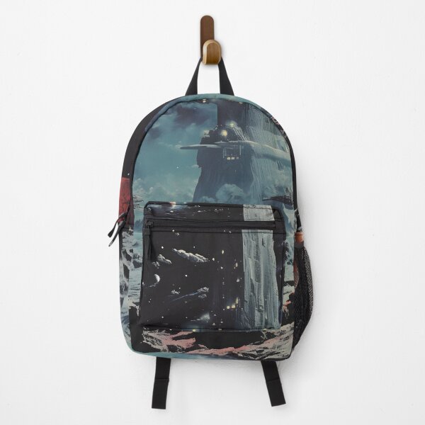 Item preview, Extraterrestrial Landscape of Alien Buildings, Planets and Shining Stars designed and sold by Je-we.