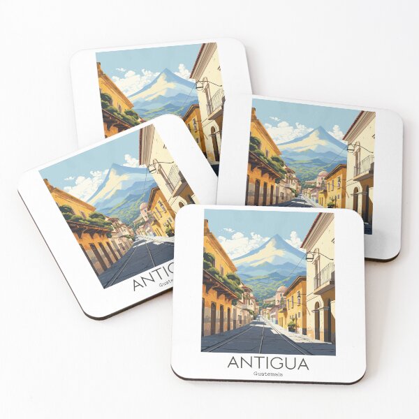 Item preview, A Vintage Travel Illustration of Antigua - Guatemala  designed and sold by GoodOldVintage.
