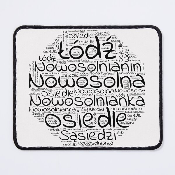 Item preview, Osiedle Nowosolna Łódź Black designed and sold by Nowosolnianka.