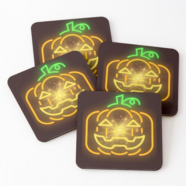 Item preview, Neon Halloween Pumpkin Funny Gifts For Halloween designed and sold by DSoriaDesign.