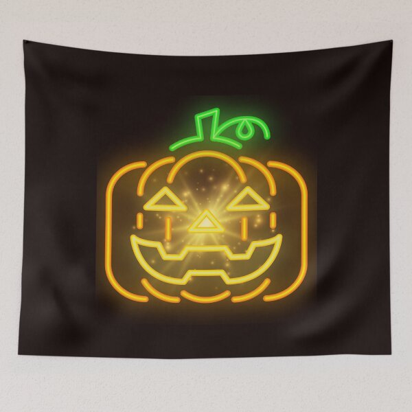 Item preview, Neon Halloween Pumpkin Funny Gifts For Halloween designed and sold by DSoriaDesign.