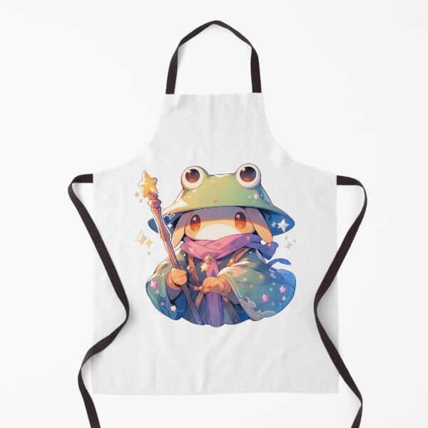 Item preview, Cute Kawaii Frog Wizard Character Pastel designed and sold by CozyKawaiiArt.