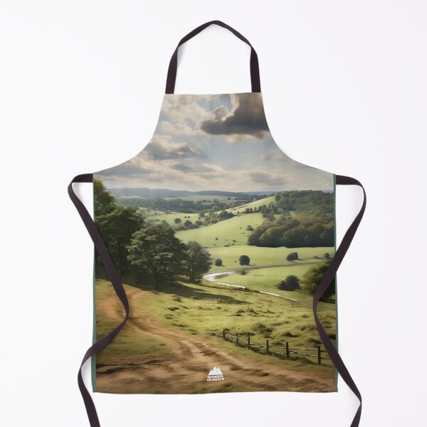 Item preview, Surrey Hills Area of Outstanding Natural Beauty (AONB) United Kingdom - 1 - Photorealistic Digital Art | WanderUpNorthCo. designed and sold by WanderUpNorth.