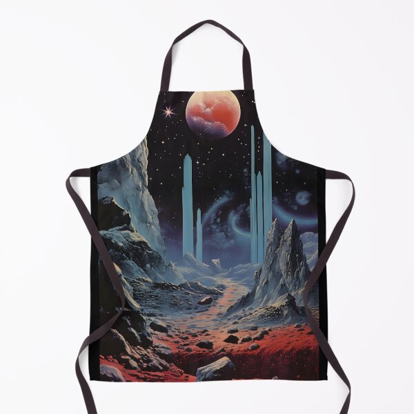 Item preview, Extraterrestrial Landscape of Uncharted Planet Surface, Planets and Shining Stars designed and sold by Je-we.