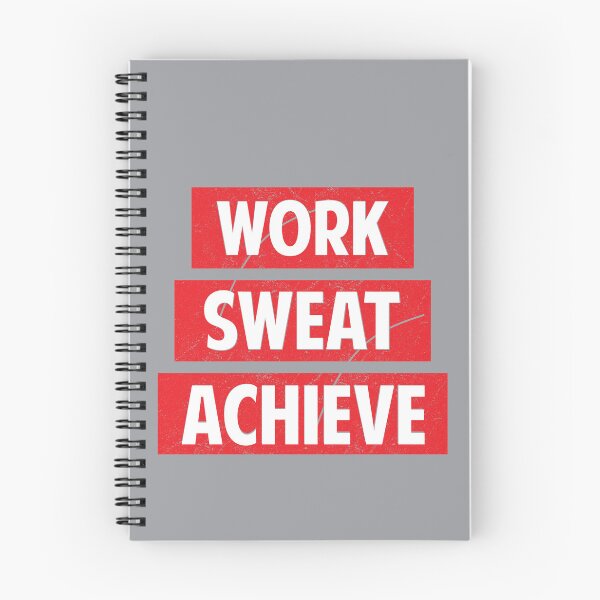 Item preview, WORK SWEAT ACHIEVE designed and sold by Billy Wong.