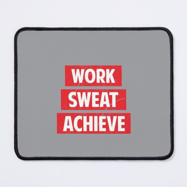 Item preview, WORK SWEAT ACHIEVE designed and sold by Billy Wong.