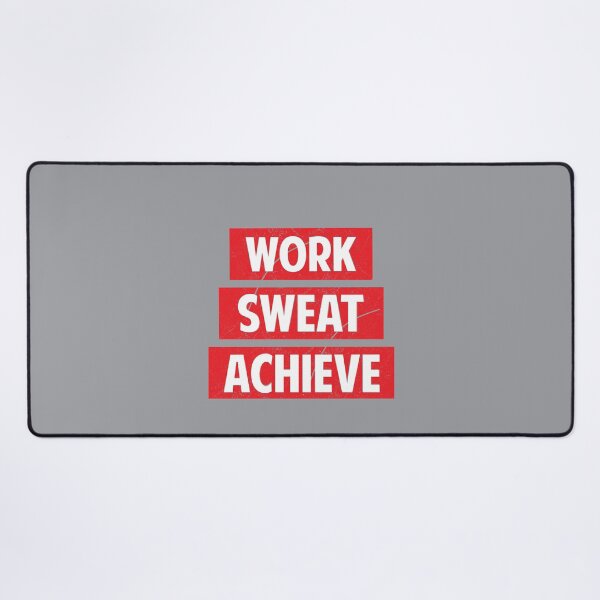 Item preview, WORK SWEAT ACHIEVE designed and sold by Billy Wong.