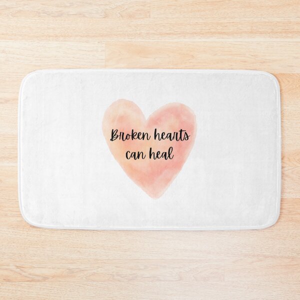 Item preview, Broken Hearts Can Heal - Mental Health and Happiness Quotes designed and sold by ethanzakicab.