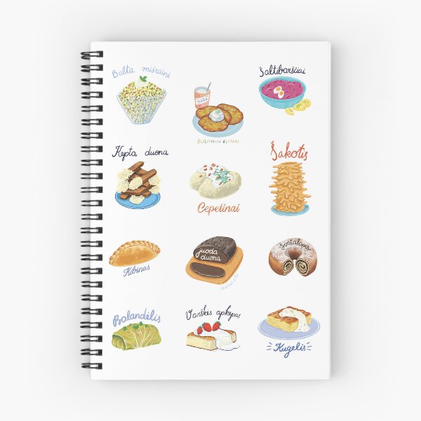 Item preview, Lithuanian Food set designed and sold by Chestnut and Pie.
