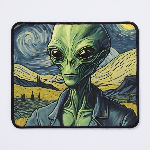 Item preview, Portrait of an alien designed and sold by MartialArtisan.