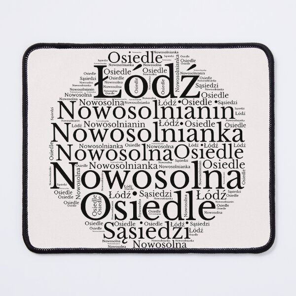 Item preview, Osiedle Nowosolna Łódź Black Octagon 3 designed and sold by Nowosolnianka.