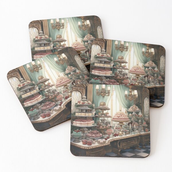 Item preview, Victorian Fantastical Culinary Delight Desserts Table Victorian Inspired Art  designed and sold by CDC40.