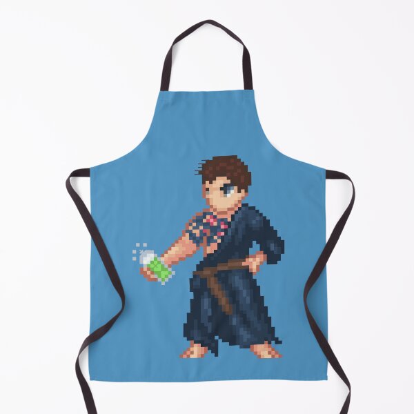Item preview, Resident Evil Chris Redfield Pixel Art designed and sold by AlleenasPixels.