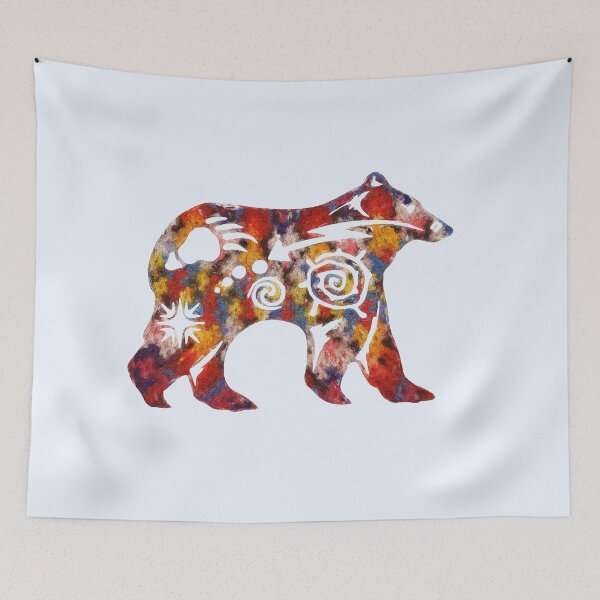 Item preview, Native American Polar Bear Symbol designed and sold by AUTHENTIC AMERICANA ARTS.