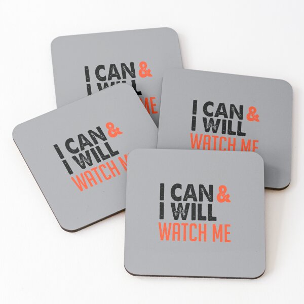 Item preview, I CAN & I WILL WATCH ME designed and sold by Billy Wong.