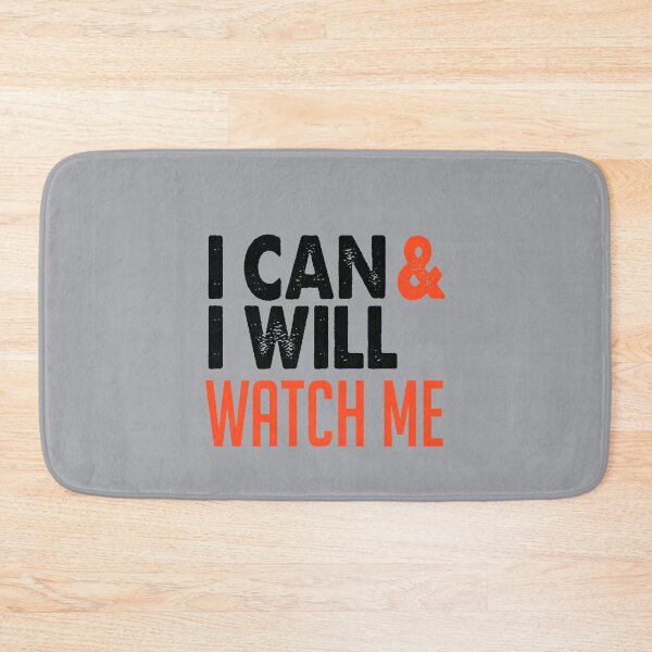Item preview, I CAN & I WILL WATCH ME designed and sold by Billy Wong.