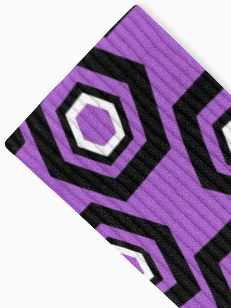 Thumbnail 2 of 5, Socks, Geometric Octagon Pattern designed and sold by studioart.