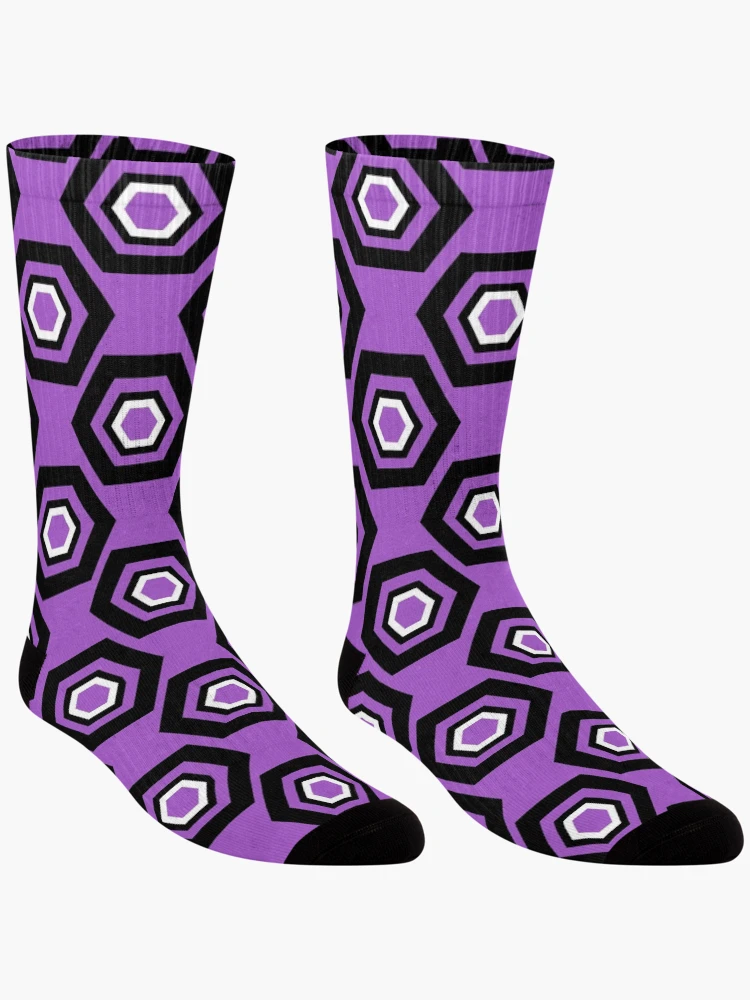 Thumbnail 3 of 5, Socks, Geometric Octagon Pattern designed and sold by studioart.