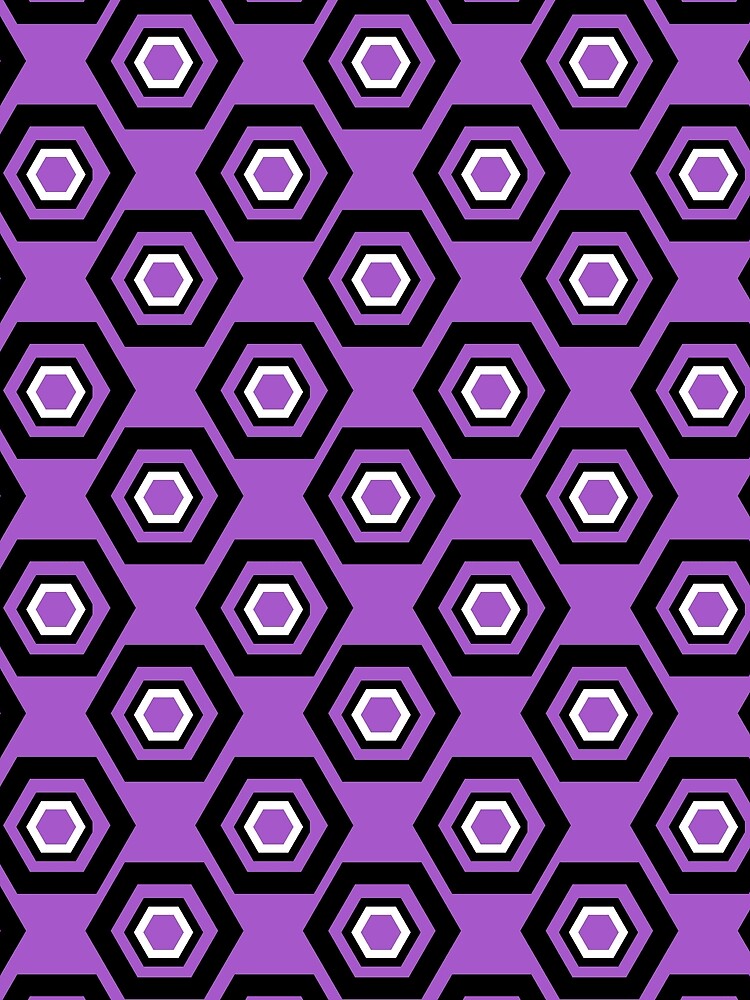 Thumbnail 3 of 3, Scarf, Geometric Octagon Pattern designed and sold by studioart.
