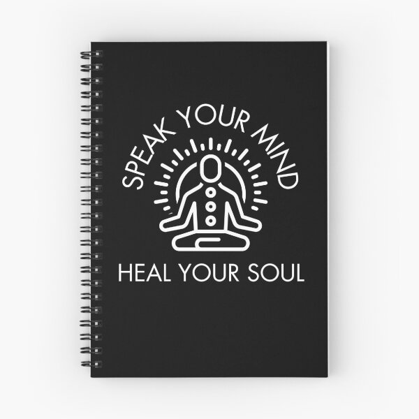 Item preview, Speak Your Mind, Heal Your Soul - Mental Health and Happiness Quotes designed and sold by ethanzakicab.