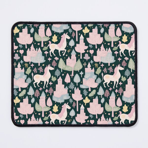 Item preview, Pink unicorn fairytale pattern designed and sold by 29Bumblebee.