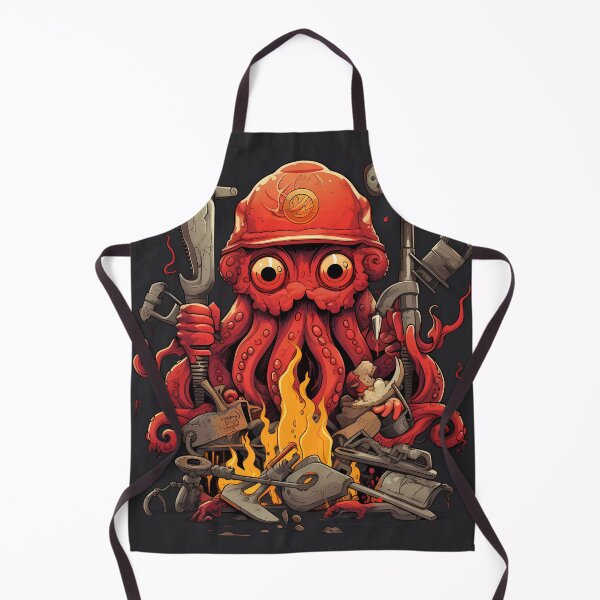 Item preview, "Squid Saviors: Firefighting Edition" designed and sold by Art-Vortex-fr.