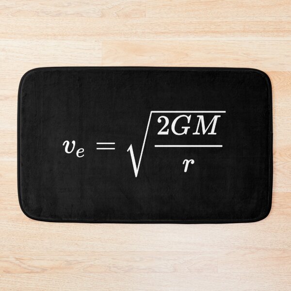 Item preview, SPACE ROCKET ESCAPE VELOCITY EQUATION  designed and sold by Madjack Tees Kiwi SuperStore.