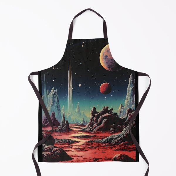 Item preview, Extraterrestrial Landscape of Uncharted Planet Surface, Planets and Shining Stars designed and sold by Je-we.