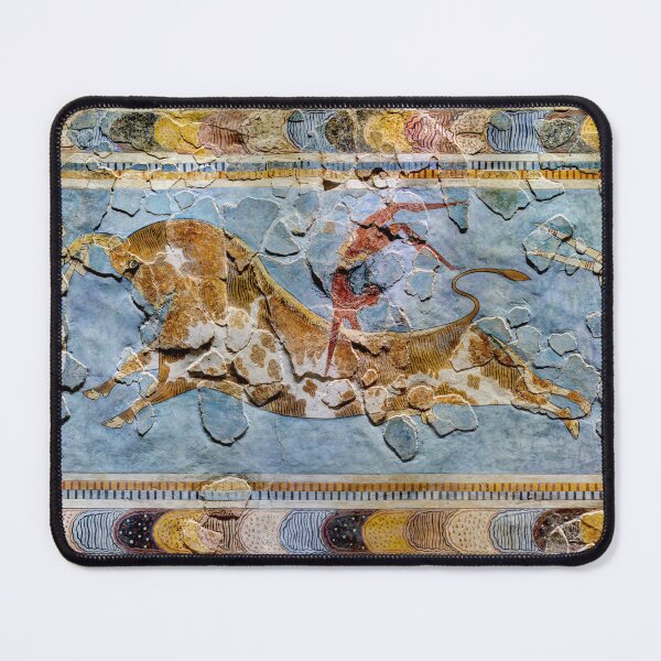 Item preview, Minoan Bull Leaping Fresco 01 designed and sold by Weston  Westmoreland.