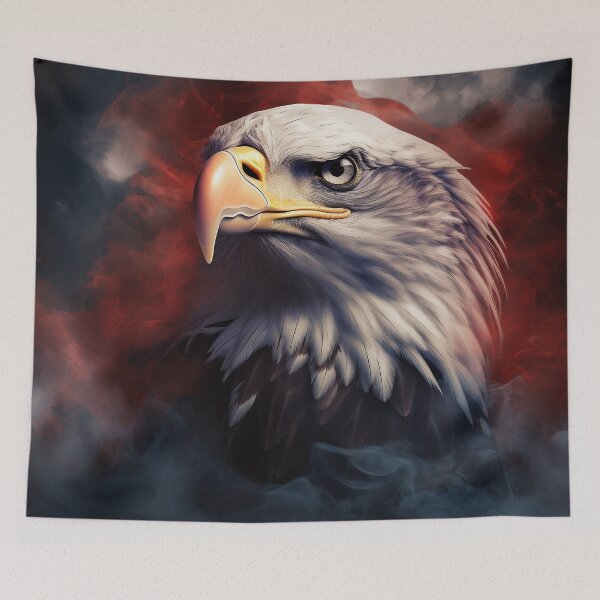 Item preview, patriotic american flag print designed and sold by dcrc.